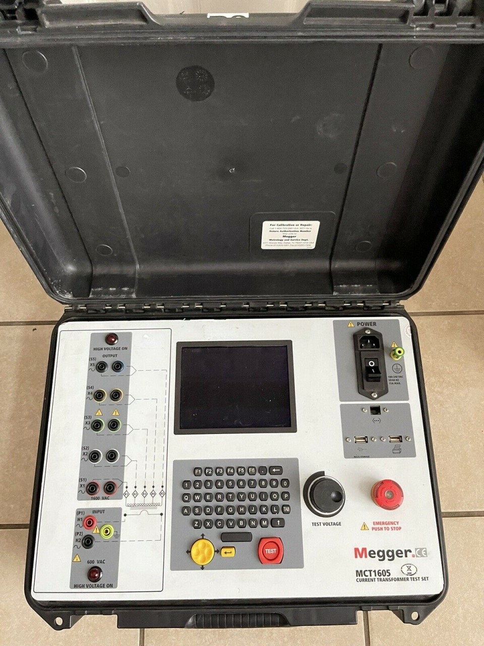 Megger MCT1605